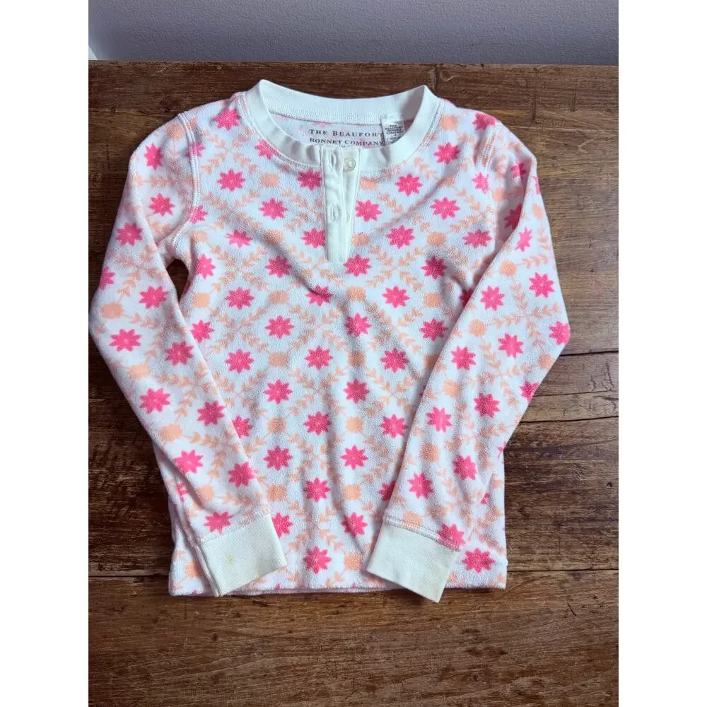 The Beaufort Bonnet Fleece Girl's pajamas size 5